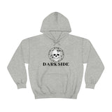 DarkSide -FlowerSkull  Hooded Sweatshirt (Mens)