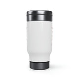 DarkSide - Play - Stainless Steel Travel Mug with Handle, 14oz (White)