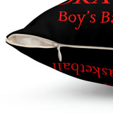 Dragons - Spun Polyester Square Pillow (Black)