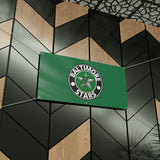 Baltimore Stars  - Matte Banner (Green)