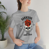 DarkSide - RoseSkull - Jersey Short Sleeve Tee (Mens)