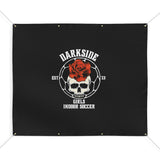 Darkside - RoseSkull - Matte Banner (black)