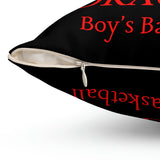 Dragons - Spun Polyester Square Pillow (Black)
