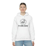 DarkSide -FlowerSkull  Hooded Sweatshirt (Mens)