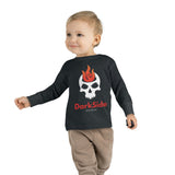 DarkSide - FlameSkull - Long Sleeve Tee (Toddler)
