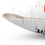 Darkside - Play - Spun Polyester Square Pillow (White)