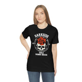 DarkSide - RoseSkull - Jersey Short Sleeve Tee (Mens)