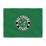 Baltimore Stars  - Matte Banner (Green)