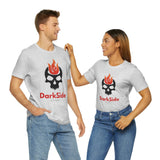 DarkSide - FlameSkull - Jersey Short Sleeve Tee (Mens)