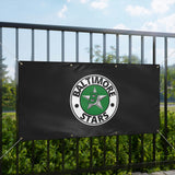 Baltimore Stars  - Matte Banner (Black)