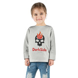 DarkSide - FlameSkull - Long Sleeve Tee (Toddler)