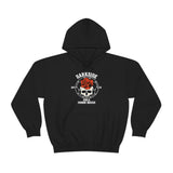 DarkSide -RoseSkull -  Hooded Sweatshirt (Mens)