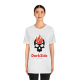 DarkSide - FlameSkull - Jersey Short Sleeve Tee (Mens)