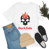 DarkSide - FlameSkull - Jersey Short Sleeve Tee (Mens)