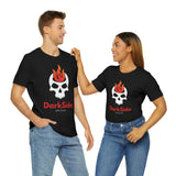 DarkSide - FlameSkull - Jersey Short Sleeve Tee (Mens)
