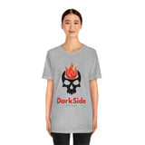 DarkSide - FlameSkull - Jersey Short Sleeve Tee (Mens)