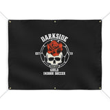 Darkside - RoseSkull - Matte Banner (black)