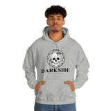 DarkSide -FlowerSkull  Hooded Sweatshirt (Mens)
