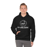 DarkSide -FlowerSkull  Hooded Sweatshirt (Mens)