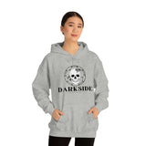 DarkSide -FlowerSkull  Hooded Sweatshirt (Mens)