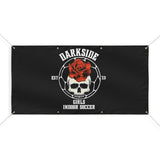 Darkside - RoseSkull - Matte Banner (black)
