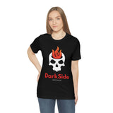 DarkSide - FlameSkull - Jersey Short Sleeve Tee (Mens)
