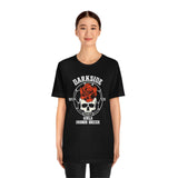 DarkSide - RoseSkull - Jersey Short Sleeve Tee (Mens)