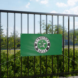 Baltimore Stars  - Matte Banner (Green)