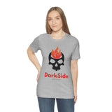 DarkSide - FlameSkull - Jersey Short Sleeve Tee (Mens)