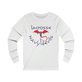 Navy Devils - Jersey Long Sleeve Tee (Mens)