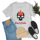 DarkSide - FlameSkull - Jersey Short Sleeve Tee (Mens)