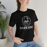 DarkSide - FlowerSkull - Jersey Short Sleeve Tee (Mens)