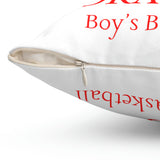 Dragons - Spun Polyester Square Pillow (White)