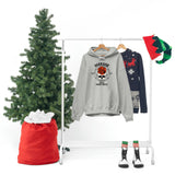 DarkSide -RoseSkull -  Hooded Sweatshirt (Mens)