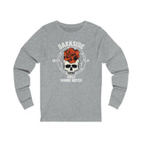 DarkSide - RoseSkull - Jersey Long Sleeve Tee (Mens)