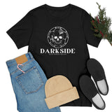 DarkSide - FlowerSkull - Jersey Short Sleeve Tee (Mens)