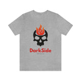 DarkSide - FlameSkull - Jersey Short Sleeve Tee (Mens)