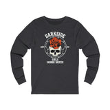 DarkSide - RoseSkull - Jersey Long Sleeve Tee (Mens)