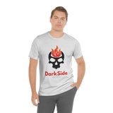 DarkSide - FlameSkull - Jersey Short Sleeve Tee (Mens)