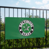 Baltimore Stars  - Matte Banner (Green)