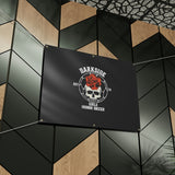 Darkside - RoseSkull - Matte Banner (black)