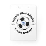 Mighty Blue Sharks Clipboard (White)
