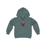 DarkSide - FlameSkull - Heavy Blend Hooded Sweatshirt (Youth)