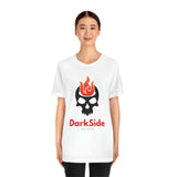 DarkSide - FlameSkull - Jersey Short Sleeve Tee (Mens)