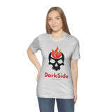 DarkSide - FlameSkull - Jersey Short Sleeve Tee (Mens)