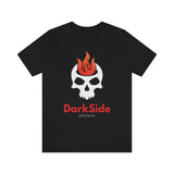 DarkSide - FlameSkull - Jersey Short Sleeve Tee (Mens)