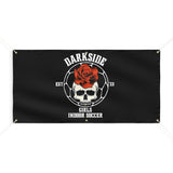 Darkside - RoseSkull - Matte Banner (black)
