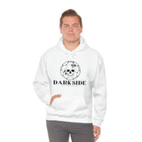 DarkSide -FlowerSkull  Hooded Sweatshirt (Mens)