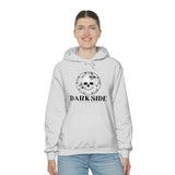 DarkSide -FlowerSkull  Hooded Sweatshirt (Mens)