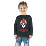 DarkSide - FlameSkull - Long Sleeve Tee (Toddler)